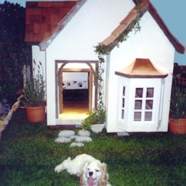 French Chateau Doghouse